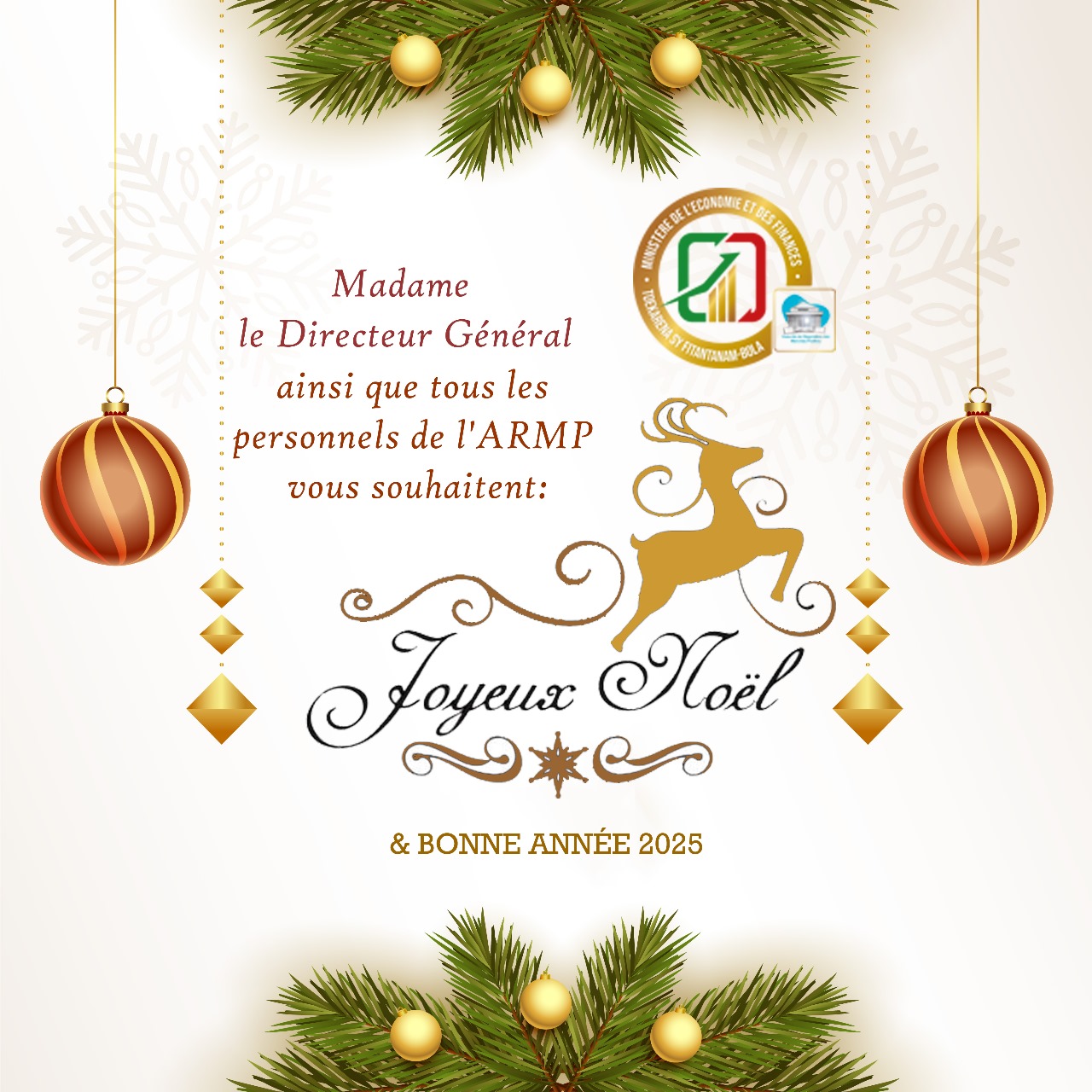 Joyeux Noël et Bonne Année